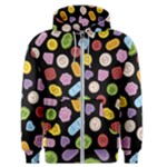 Ecstasy pills pattern Men s Zipper Hoodie