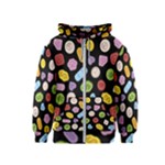 Ecstasy pills pattern Kids  Zipper Hoodie