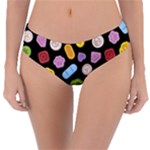 Ecstasy pills pattern Reversible Classic Bikini Bottoms