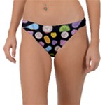 Ecstasy pills pattern Band Bikini Bottoms