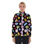 Ecstasy pills pattern Women s Bomber Jacket