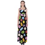 Ecstasy pills pattern Empire Waist Maxi Dress