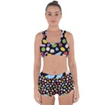 Ecstasy pills pattern Racerback Boyleg Bikini Set