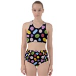 Ecstasy pills pattern Racer Back Bikini Set