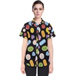 Ecstasy pills pattern Women s Short Sleeve Shirt