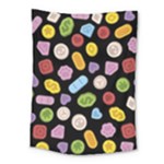 Ecstasy pills pattern Medium Tapestry