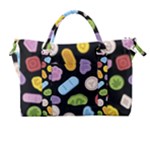 Ecstasy pills pattern Carry-on Travel Shoulder Bag