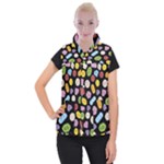 Ecstasy pills pattern Women s Button Up Vest