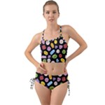 Ecstasy pills pattern Mini Tank Bikini Set