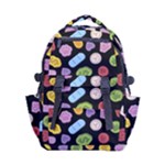 Ecstasy pills pattern Carry-on Double Buckle Travel Backpack