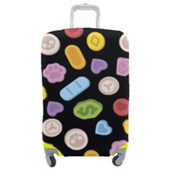 Ecstasy pills pattern Luggage Cover (Medium) from ArtsNow.com