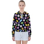 Ecstasy pills pattern Women s Tie Up Sweat