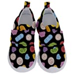 Ecstasy pills pattern Kids  Velcro No Lace Shoes