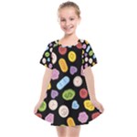 Ecstasy pills pattern Kids  Smock Dress