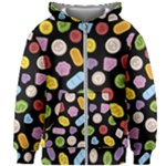 Ecstasy pills pattern Kids  Zipper Hoodie Without Drawstring