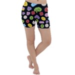 Ecstasy pills pattern Lightweight Velour Yoga Shorts