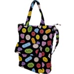 Ecstasy pills pattern Shoulder Tote Bag