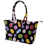 Ecstasy pills pattern Canvas Shoulder Bag