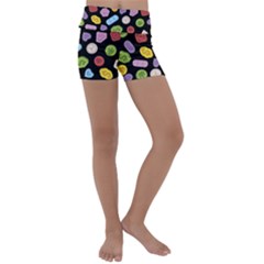 Kids  Lightweight Velour Yoga Shorts 