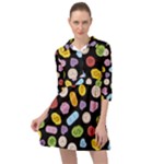 Ecstasy pills pattern Mini Skater Shirt Dress