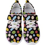 Ecstasy pills pattern Men s Velcro Strap Shoes