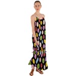 Ecstasy pills pattern Cami Maxi Ruffle Chiffon Dress