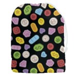 Ecstasy pills pattern Drawstring Pouch (3XL)