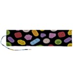 Ecstasy pills pattern Roll Up Canvas Pencil Holder (L)