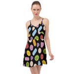 Ecstasy pills pattern Summer Time Chiffon Dress