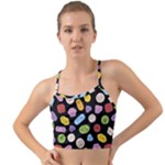 Ecstasy pills pattern Mini Tank Bikini Top