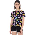 Ecstasy pills pattern Open Back Sport T-Shirt