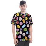 Ecstasy pills pattern Men s Polo T-Shirt