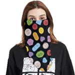 Ecstasy pills pattern Face Covering Bandana (Triangle)