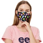 Ecstasy pills pattern Fitted Cloth Face Mask (Adult)