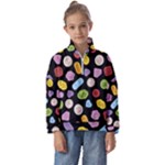 Ecstasy pills pattern Kids  Half Zip Hoodie