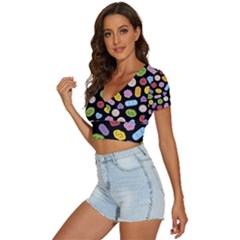 V-Neck Crop Top 