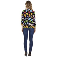 Women s One-Button 3/4 Sleeve Short Jacket 