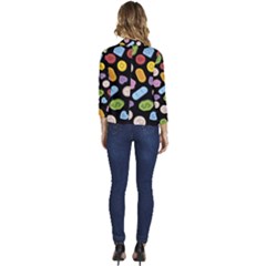 Women s Casual 3/4 Sleeve Spring Jacket 