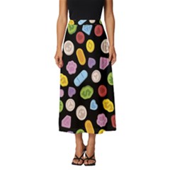 Classic Midi Chiffon Skirt 