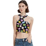 Ecstasy pills pattern Cut Out Top