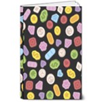 Ecstasy pills pattern 8  x 10  Softcover Notebook