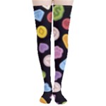 Ecstasy pills pattern Thigh High Stockings