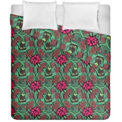 Retro 1880s Flowers Pattern 3 Duvet Cover Double Side (California King Size) from ArtsNow.com