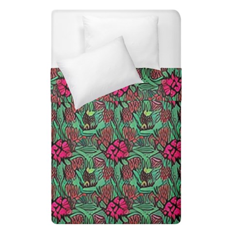 Retro 1880s Flowers Pattern 3 Duvet Cover Double Side (Single Size) from ArtsNow.com