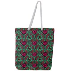 Full Print Rope Handle Tote (Large) 