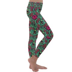 Kids  Lightweight Velour Classic Yoga Leggings 