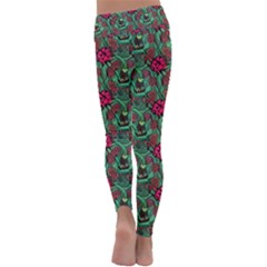 Kids  Lightweight Velour Classic Yoga Leggings 