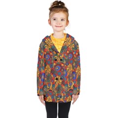 Kids  Double Breasted Button Coat 