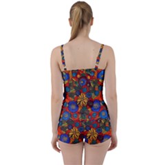 Tie Front Two Piece Tankini 