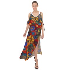 Maxi Chiffon Cover Up Dress 